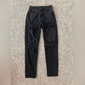 black american eagle jeans